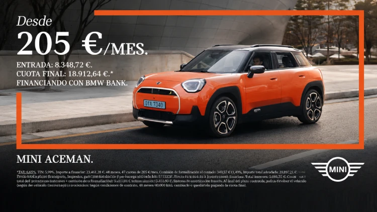 MINI Aceman desde 205€/mes*